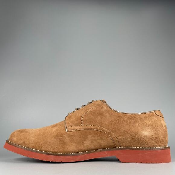G.H. Bass Buckingham Men\'s Size 13 D Tan Suede Lace Up Oxford Dress Shoes Casual main image 5